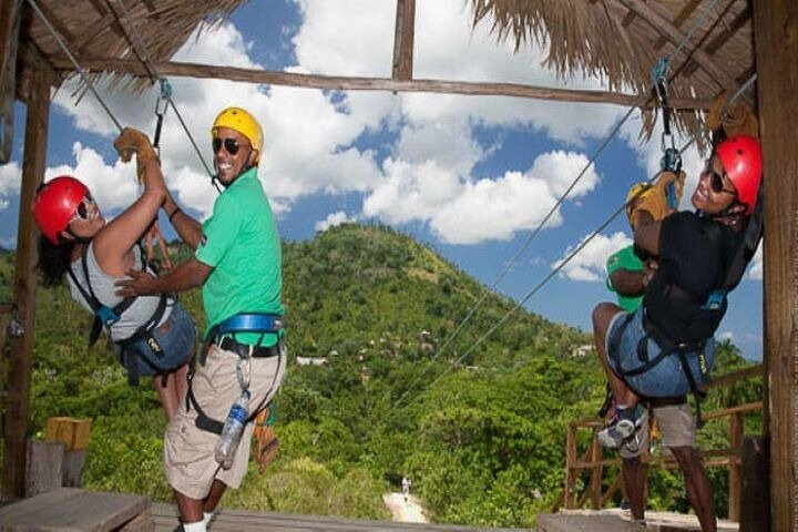 Zip Line Activity in Punta Cana, Dominican Republic - Photo 1 of 3